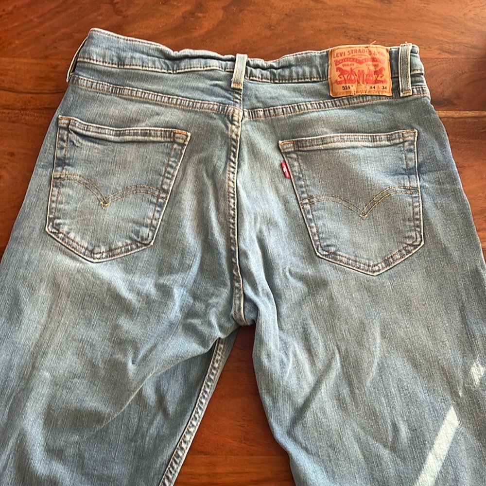 Levi’s 514 Light Blue Men’s 34 34 EUC